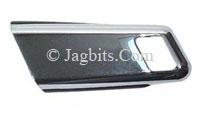 HEADLAMP WASHER JET CHROME COVER, DRIVERS SIDE