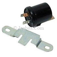 RELAY, HORN AND FAN, POWER WINDOWS,  BLACK ROUND CYLINDRICAL