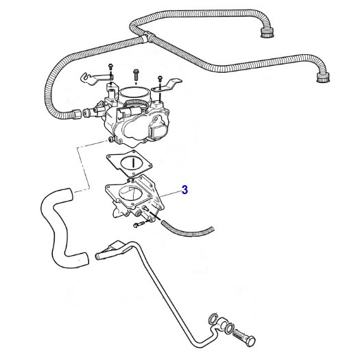 Jagbits Jaguar Parts USED INDUCTION ELBOW AJ81367