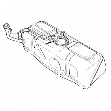 USED FUEL TANK BARE C2A1525