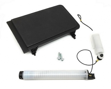MOVING FLAP KIT, COLOR WARM CHARCOAL (BLACK), PASSENGER SIDE C2P21070LEG