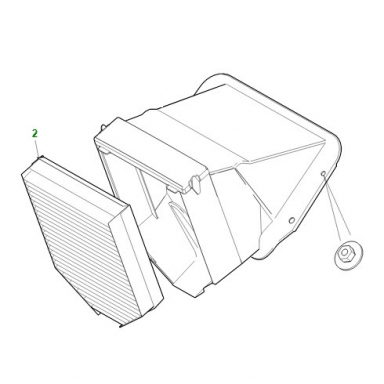 CABIN FRESH AIR POLLEN FILTER  C2P2410