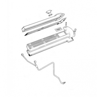 USED VALVE COVER, LEFT SIDE EAC5464