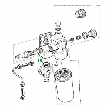 O-RING, CRANKSHAFT DISTANCE PIECE  EAC8101