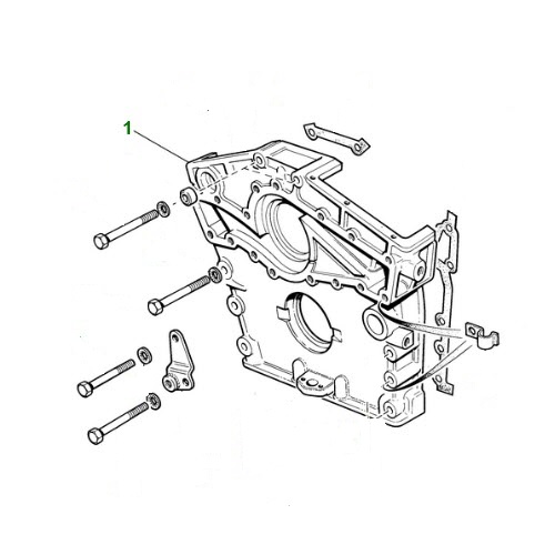 Jagbits Jaguar Parts USED TIMING COVER EAC9830