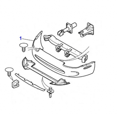 FRONT BUMPER COVER, BARE - SHIPPING IS ADDITIONAL  - HJE6468ADXXX