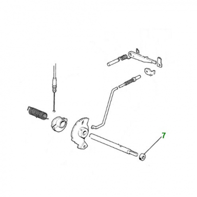 SEAL, TRANSMISSION SHIFT SHAFT JDE26439