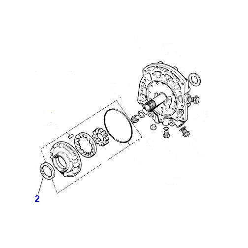 Jagbits Jaguar Parts: Front Transmission Torque Converter Seal
