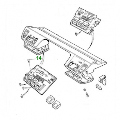 FACIA PANEL BULB  JLM12064