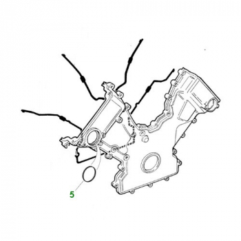 O-RING TIMING COVER  KSC145624