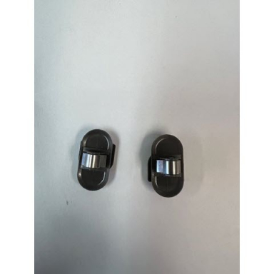 USED PAIR OF MOUNT BRACKETS/CLIPS FOR THIRD BRAKE LIGHT