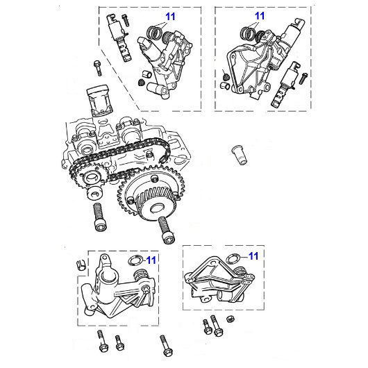 Jagbits Jaguar Parts ORING VVT SOLENOID NNE2622BA