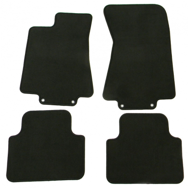 FLOOR MAT SET, FACTORY JAGUAR, IN FLINT GREY, NEARLY BLACK  C2C30021LFN