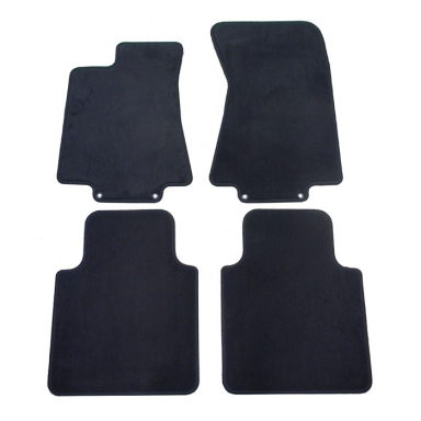 FLOOR MAT SET, FACTORY JAGUAR, IN FLINT GREY, NEARLY BLACK  C2C30023LFN