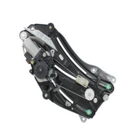 Rebuilt Quarter Window Regulator and Motor Assembly Right Side Rear, Lifetime Warranty, C2P24321