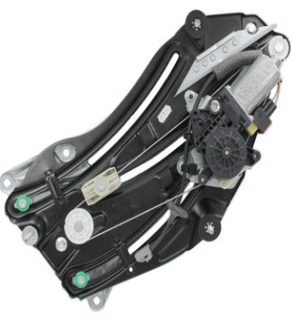 Rebuilt Window Regulator & Motor Assembly, Left Side Rear Quarter Window  C2P24322