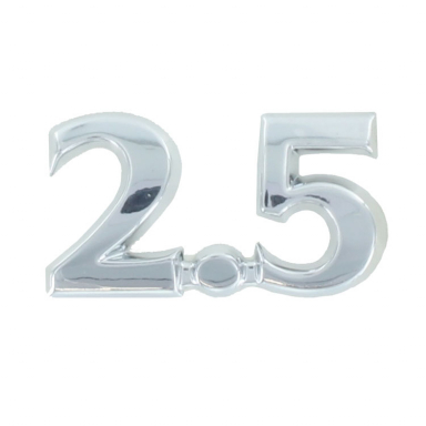 Trunk Badge 2.5  C2S11255