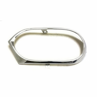 Oval Headlamp Chrome Bezel Drivers Side  DAC10457