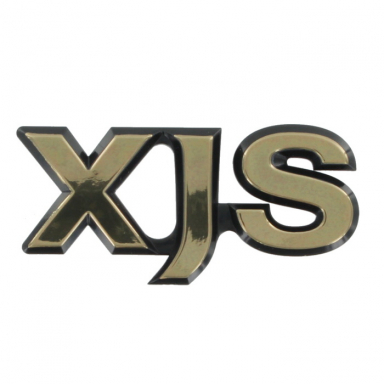 Trunk Lid Emblem XJS Badge Gold  HHB5982BA
