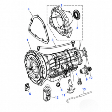 Vent Tube for Automatic Transmission  XR855699