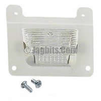 LICENSE PLATE LAMP LENS INCLUDES BULB HOLDER  AAU2043