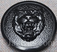 HOOD BADGE BLACK EMBLEM ASSEMBLY  BAC3838