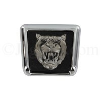 GRILL BADGE EMBLEM  JAGUAR FACE  BBC4770
