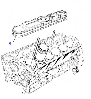 TOP COVER (VALLEY) GASKET  C29485