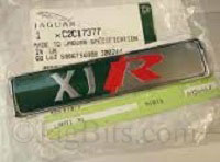 TRUNK BADGE XJR  C2C17377