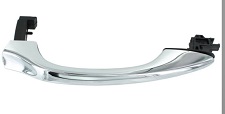 USED REAR DOOR HANDLE STRAP CHROME OUTER  C2C22594