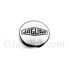 WHEEL EMBLEM WITH JAGUAR SCRIPT FOR CENTER OF WHEEL  C2C31985