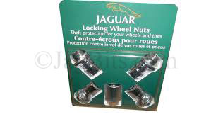 LOCKING LUG NUT SET, 4 LOCKING LUG NUTS WITH KEY  C2S17485