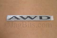 TRUNK BADGE- AWD - FOR ALL X-TYPE  C2S29040