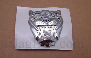EMBLEM ON GRILL, CAT FACE BADGE  C2S38389