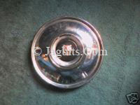 HUB CAP, CHROME, WITH EMBLEM  C30283