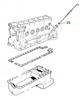 ENGINE OIL DIPSTICK SEAL  C42705