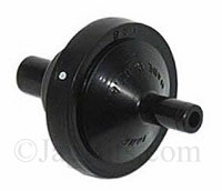 USED PRESSURE VALVE, VENTS FUEL TANK PRESSURE INTO CHARCOAL CANISTER.  CAC3101