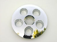 HUB CAP, CHROME, WITH 5 LUGNUT HOLES  CAC6438C