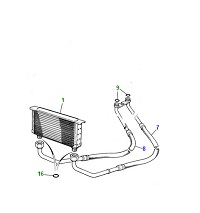 OIL COOLER FEED HOSE  CBC8661