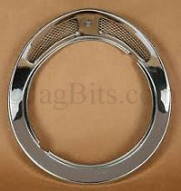 HEADLAMP CHROME TRIM RING FOR 5 3/4 INCH LAMP IN FENDER  DAC2110
