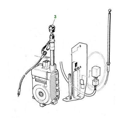 Jagbits Jaguar Parts: Antenna Grommet DAC3588