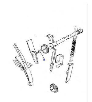 LOCK TAB, JACKSHAFT EBC9724