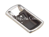USED DOOR HANDLE BEZEL ESCUTCHEON BLACK FOR INSIDE DRIVERS FRONT OR REAR DOOR HANDLE  GNA1107AB