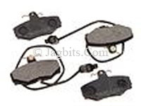 BRAKE PAD SET, REAR  JLM1282