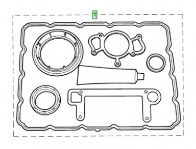 LOWER ENGINE GASKET SET  JLM20140