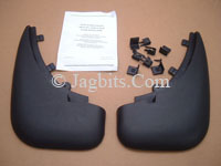 MUD FLAP SET FRONT INCLUDES HARDWARE  JLM20436