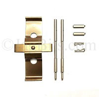 PIN AND CLIP KIT FOR FRONT CALIPER BRAKE PADS DOES ONE CALIPER  JLM21320