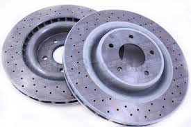 FRONT BRAKE ROTOR CROSSED DRILLED  JLM21749