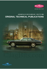 Jaguar Service Manuals, Covering all XJS Models from 1976-1996