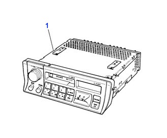 USED RADIO CASSETTE PLAYER STEREO  LJB4100BA